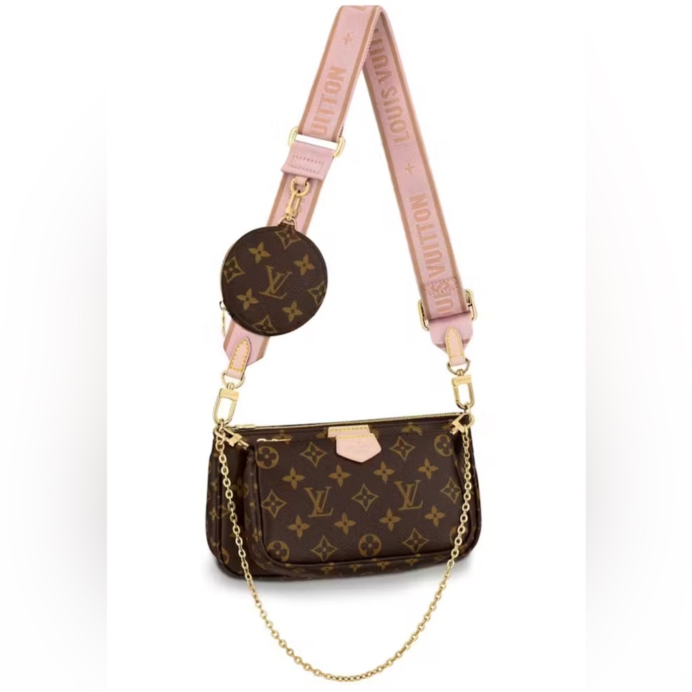 Louis Vuitton Multi Pochette Monogram Crossbody Bag